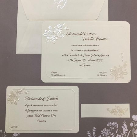 Partecipazione di matrimonio